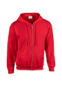 Gildan 18600 Hood Full Zip Sweater Comfort Fit miniatuur