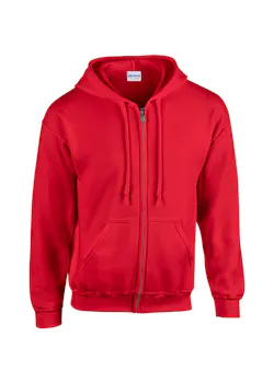 Gildan 18600 Hood Full Zip Sweater Comfort Fit miniatuur