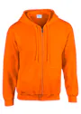 Gildan 18600 Hood Full Zip Sweater Comfort Fit miniatuur