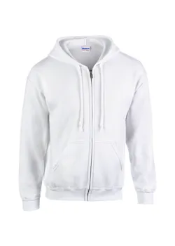 Gildan 18600 Hood Full Zip Sweater Comfort Fit miniatuur