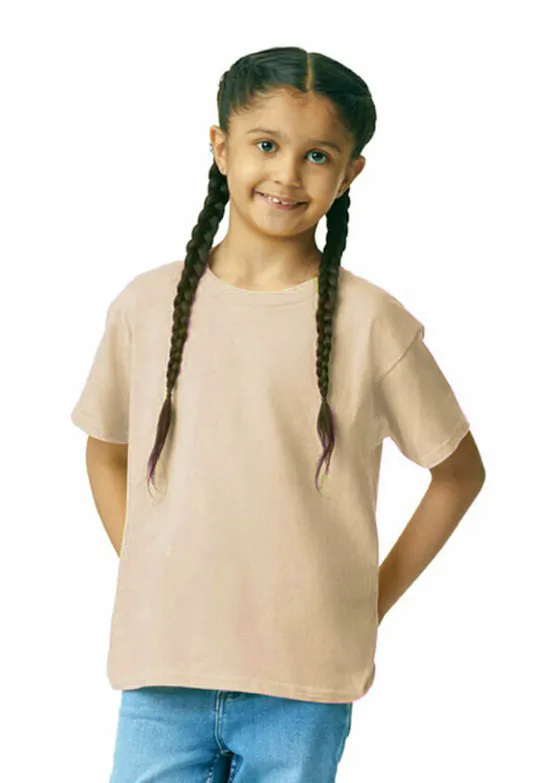 Gildan 3000B T-shirt Light Cotton Regular Fit Kinderen