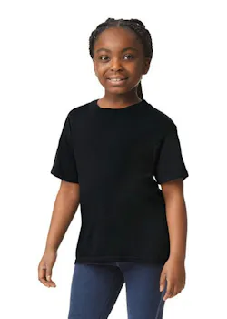 Gildan GIL64000B T-shirt Short Sleeves Softstyle Regular Fit Kinderen