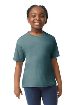 Gildan GIL64000B T-shirt Short Sleeves Softstyle Regular Fit Kinderen miniatuur