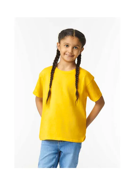 Gildan GIL64000B T-Shirt Kurzarm Softstyle Regular Fit für Kinder