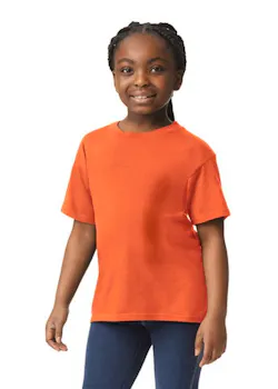Gildan GIL64000B T-shirt Short Sleeves Softstyle Regular Fit Kinderen miniatuur