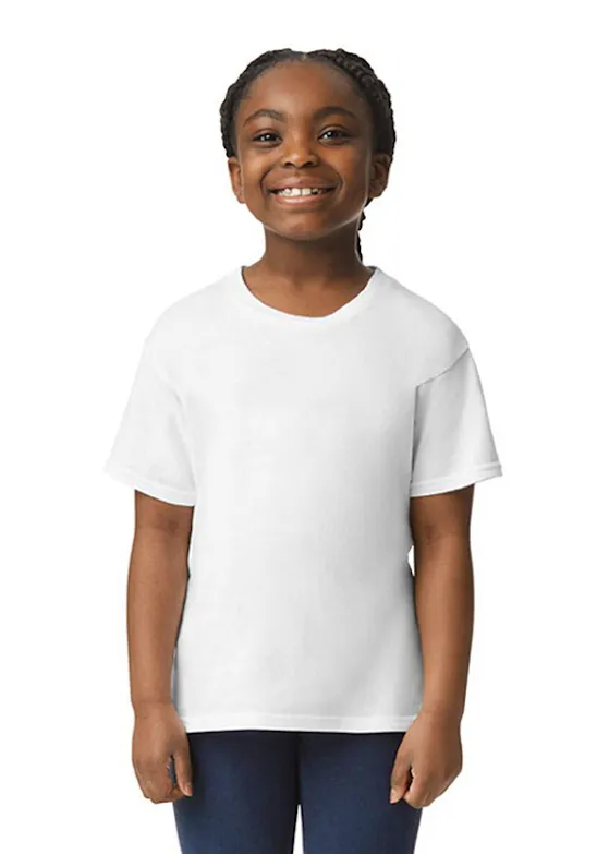 Gildan GIL64000B T-Shirt Kurzarm Softstyle Regular Fit für Kinder