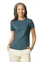 Gildan GIL64000L Kurzarm-T-Shirt Softstyle Regular Damen-Fit Vorschaubild