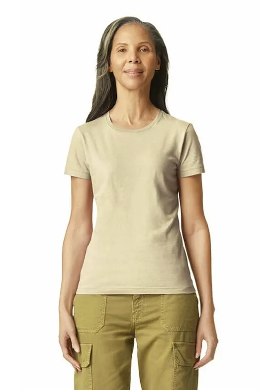 Gildan GIL64000L Kurzarm-T-Shirt Softstyle Regular Damen-Fit