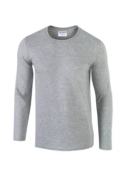 Gildan SoftStyle GIL64400 LS T-shirt Regular Fit miniatuur