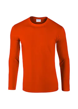 Gildan SoftStyle GIL64400 LS T-shirt Regular Fit miniatuur