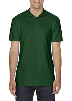 Gildan Softstyle GIL64800 Poloshirt Double Pique Short Sleeves Regular Fit miniatuur