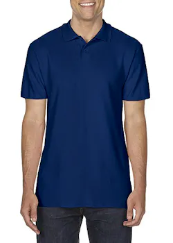 Gildan Softstyle GIL64800 Poloshirt Double Pique Short Sleeves Regular Fit miniatuur