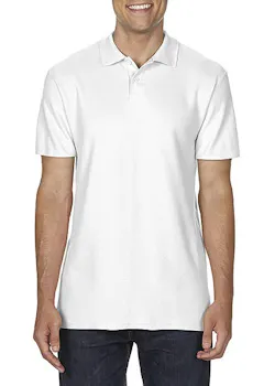 Gildan Softstyle GIL64800 Poloshirt Double Pique Short Sleeves Regular Fit miniatuur
