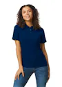 Gildan GIL64800L Poloshirt Softstyle Double Piqué, kurze Ärmel, Regular Fit für Damen Vorschaubild
