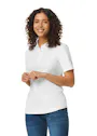 Gildan GIL64800L Poloshirt Softstyle Double Piqué, kurze Ärmel, Regular Fit für Damen Vorschaubild