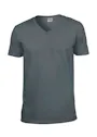 Gildan V-Neck SoftStyle Regular Fit Herren-T-Shirt Vorschaubild