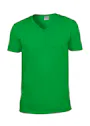 Gildan V-Neck SoftStyle Regular Fit Herren-T-Shirt Vorschaubild
