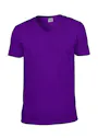 Gildan V-Neck SoftStyle Regular Fit Herren-T-Shirt Vorschaubild