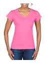 Gildan V-Neck SoftStyle Body-Fit Damen-T-Shirt Vorschaubild