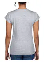 Gildan V-Neck SoftStyle Body-Fit Damen-T-Shirt Vorschaubild