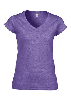 Gildan SoftStyle GIL64V00L V-Neck T-shirt Body Fit Dames miniatuur