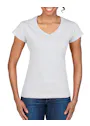 Gildan V-Neck SoftStyle Body-Fit Damen-T-Shirt Vorschaubild