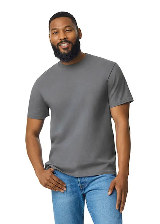Gildan GIL65000 T-shirt, Softstyle Midweight, Regular Fit