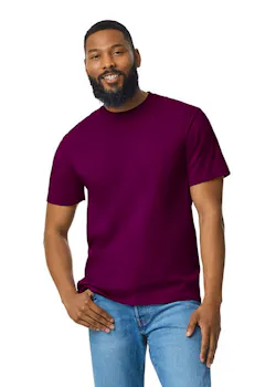 Gildan GIL65000 T-shirt Softstyle Midweight Regular Fit miniatuur