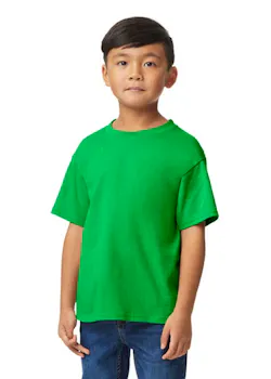 Gildan GIL65000B T-shirt SoftStyle Midweight Kinderen miniatuur