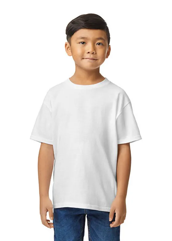 Gildan GIL65000B T-shirt SoftStyle Midweight Kinderen