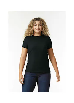 Gildan GIL67000L T-shirt SoftStyle CVC Regular Fit Dames miniatuur