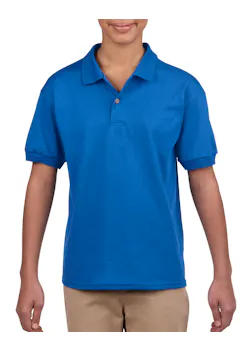 Gildan 8800B Poloshirt Dry Blend Regular Fit Kids miniatuur