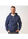 Gildan 18600 Hood Full Zip Sweater Comfort Fit miniatuur