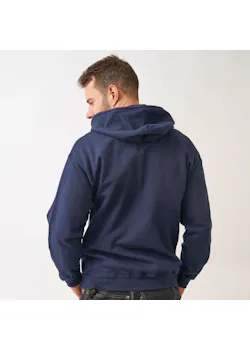 Gildan 18600 Hood Full Zip Sweater Comfort Fit miniatuur