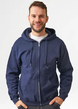 Gildan 18600 Hood Full Zip Sweater Comfort Fit