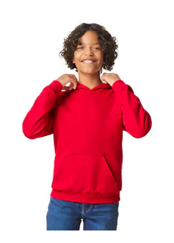 Gildan GILSF500B Sweater Hooded Softstyle Regular Fit Kinderen miniatuur