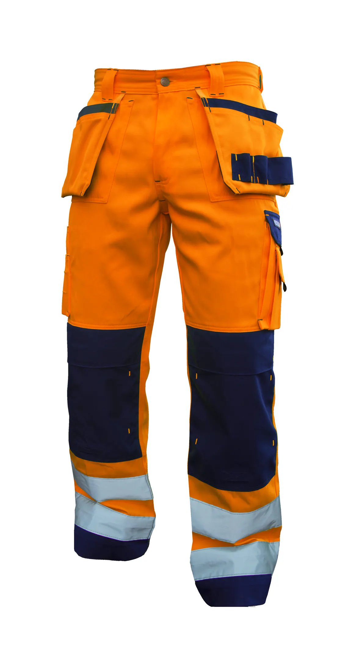 Oranje/Marineblauw