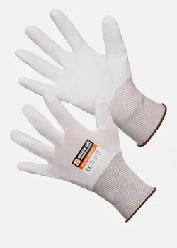 Glove On White Touch  PU Gecoate Werkhandschoen