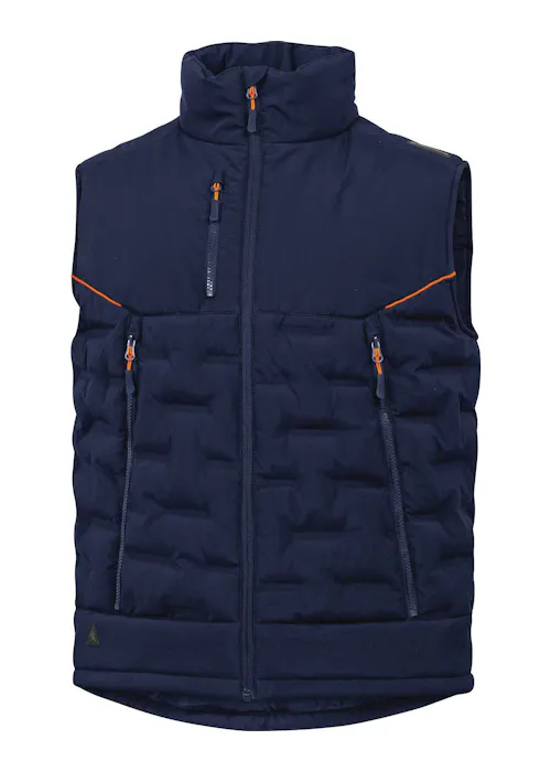 Delta Plus Gilet Donsjas Uit Twee Gelamineerde Polyesterlagen Regular Fit