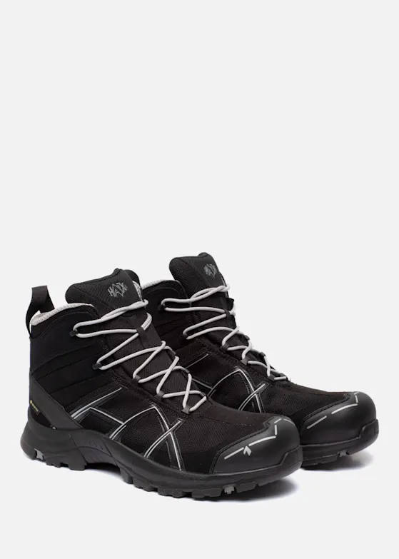 Haix Black Eagle Safety 40.1 Mid/Black-Silver S3 Sicherheitsschuh