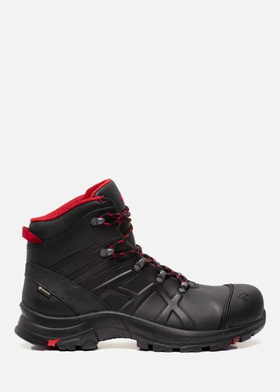 Haix Black Eagle Safety 54 Mid, Black/Orange, S3-Sicherheitsschuh