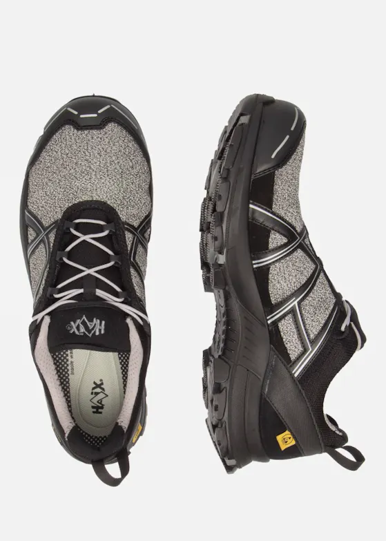 Haix Black Eagle Safety Pro Low / Black-Silver S3 Sicherheitsschuh
