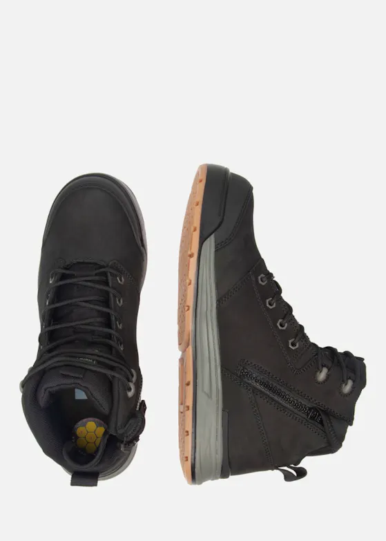 Hard Yakka 3056 Mens INT PR Bla Halfhoog S1P