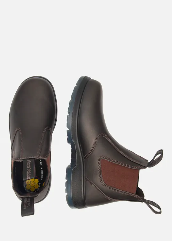 Hard Yakka Outback Brown, halbhoch, S3L