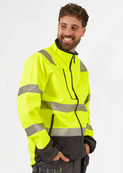 Helly Hansen Alna 2.0 Hi Vis Softshelll Jas miniatuur
