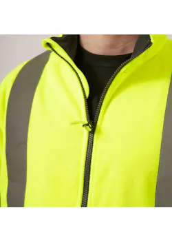 Helly Hansen Alta Addvis Hi Vis Class 3 Fleece Jacket miniatuur