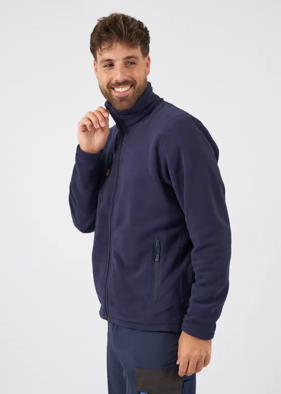Helly Hansen 72026 Mid-layer Recycled Fleece Jacket Regular Fit Oxford