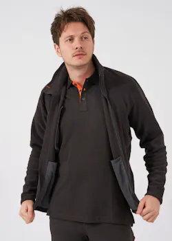 Helly Hansen 72026 Mid-layer Recycled Fleece Jacket Regular Fit Oxford miniatuur