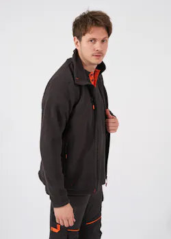 Helly Hansen 72026 Mid-layer Recycled Fleece Jacket Regular Fit Oxford miniatuur