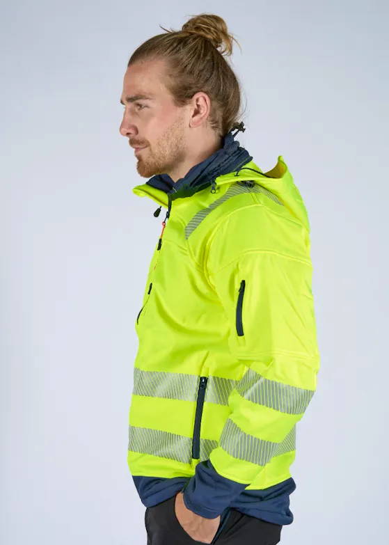 Herock Gregor High-Vis-Softshelljacke